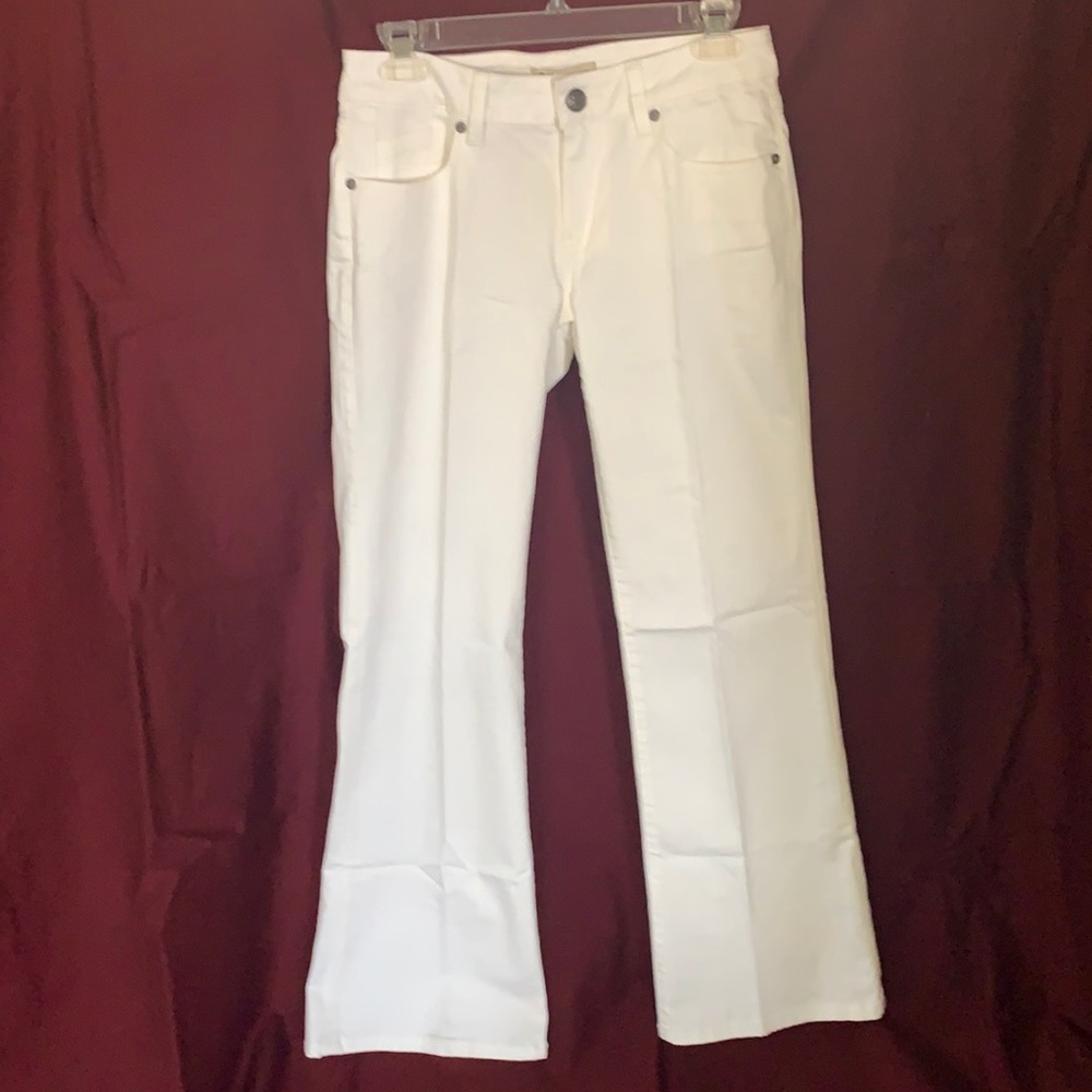 CAbi Bootcut Jeans Size 2 Short White